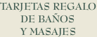 Tarjetas Regalo
